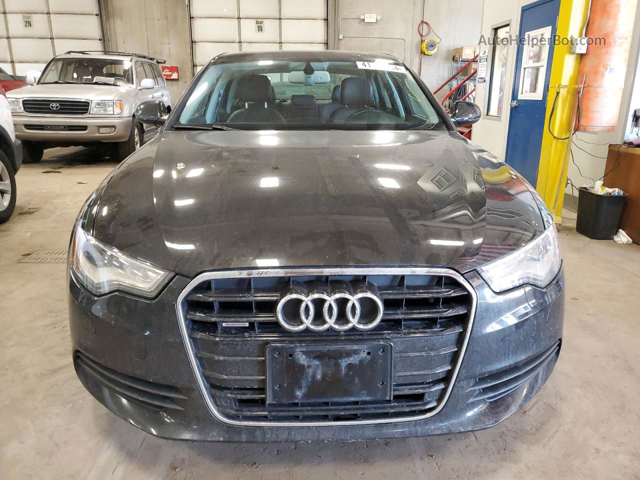 2013 Audi A6 Premium Plus Black vin: WAUGFAFC1DN083559