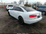 2013 Audi A6 2.0t Premium White vin: WAUGFAFC1DN135739