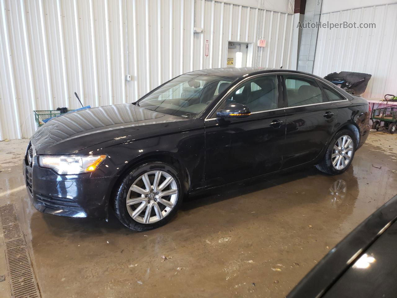 2014 Audi A6 Premium Plus Black vin: WAUGFAFC1EN004716