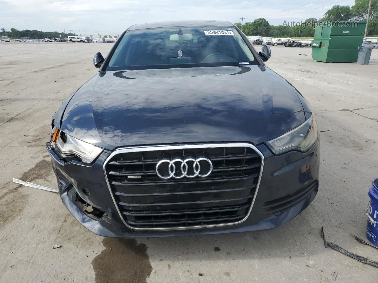 2014 Audi A6 Premium Plus Black vin: WAUGFAFC1EN026800