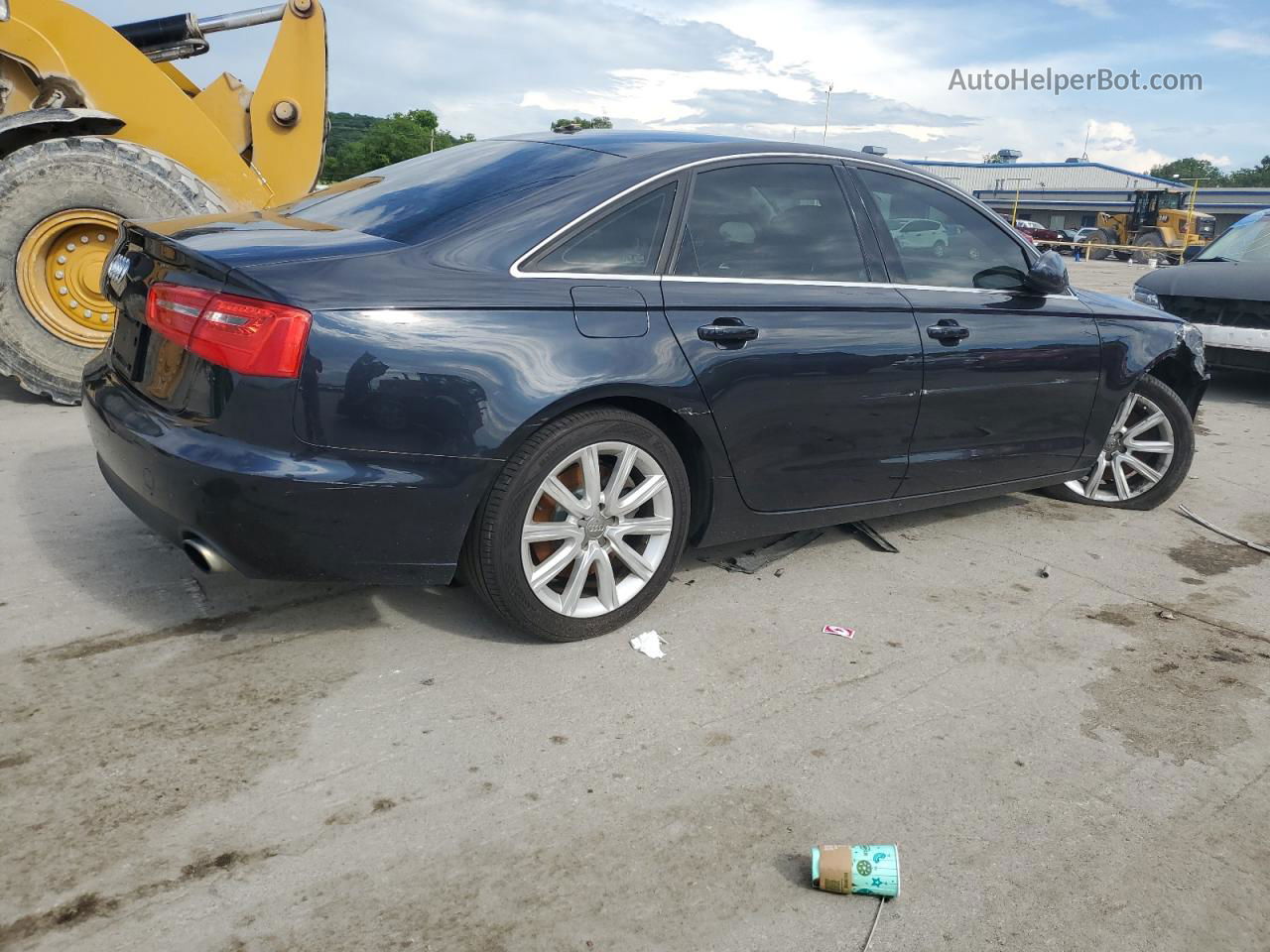 2014 Audi A6 Premium Plus Black vin: WAUGFAFC1EN026800