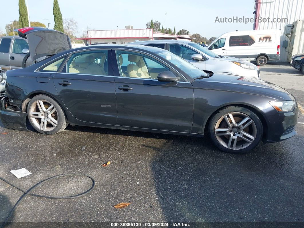 2014 Audi A6 2.0t Premium Gray vin: WAUGFAFC1EN051728