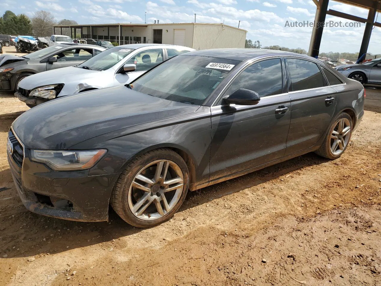 2014 Audi A6 Premium Plus Black vin: WAUGFAFC1EN051731