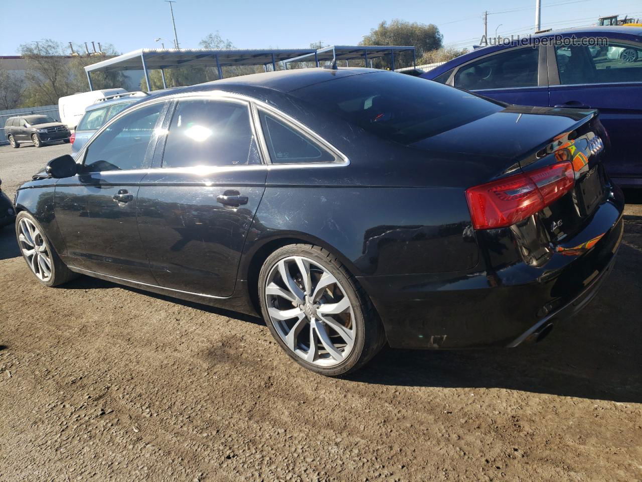 2014 Audi A6 Premium Plus Black vin: WAUGFAFC1EN064902