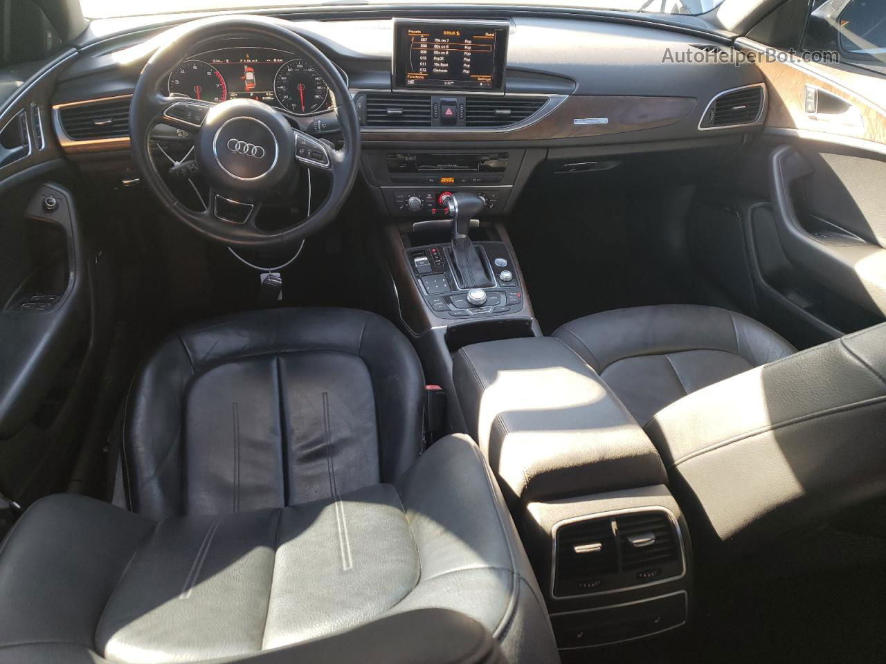 2014 Audi A6 Premium Plus Черный vin: WAUGFAFC1EN064902