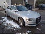 2014 Audi A6 2.0t Premium Plus Silver vin: WAUGFAFC1EN162019