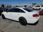 2013 Audi A6 Premium Plus White vin: WAUGFAFC2DN025542