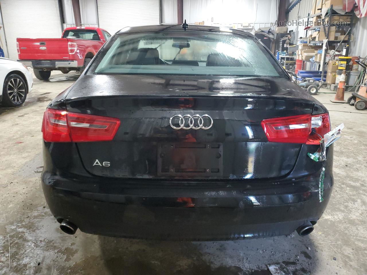 2013 Audi A6 Premium Plus Black vin: WAUGFAFC2DN044432