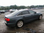 2013 Audi A6 2.0t Premium Plus Blue vin: WAUGFAFC2DN126581