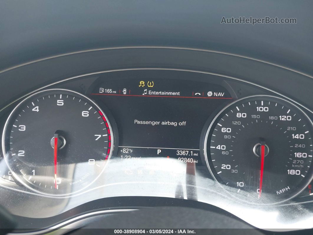 2014 Audi A6 2.0t Premium Черный vin: WAUGFAFC2EN061202