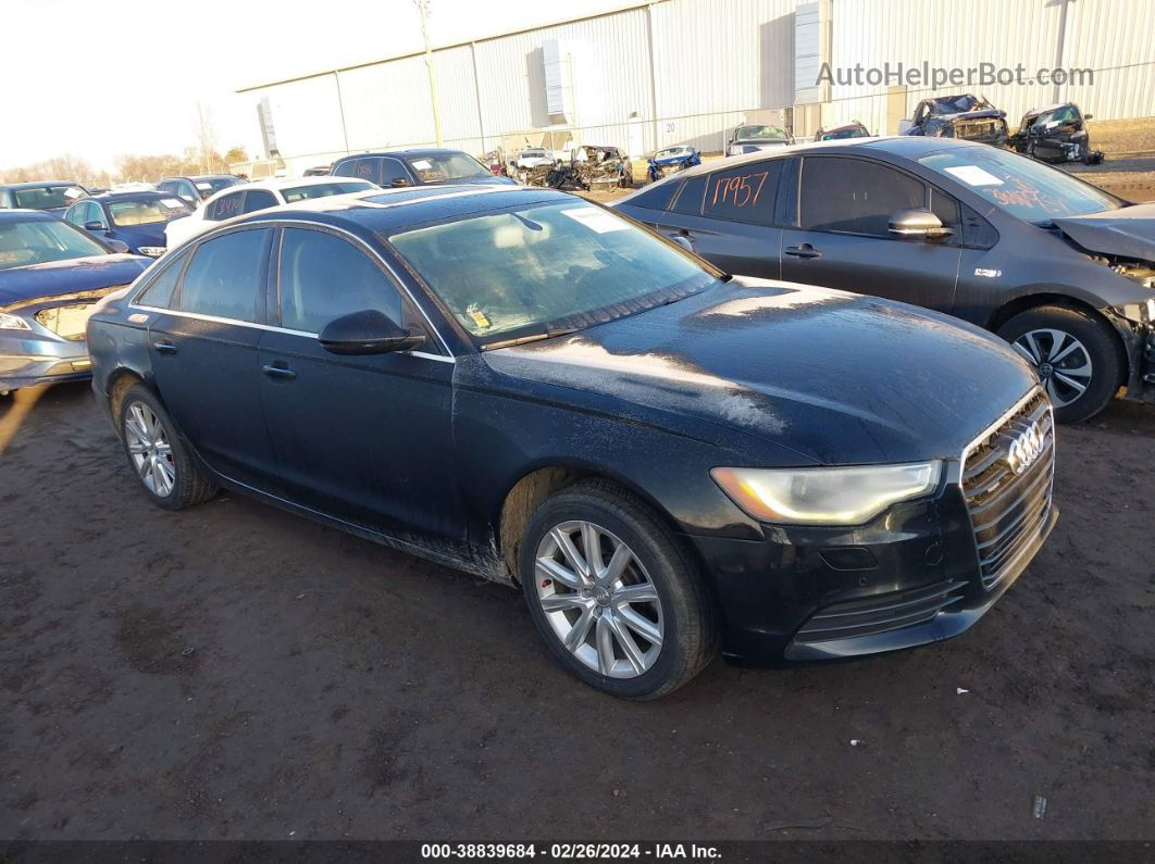 2014 Audi A6 2.0t Premium Черный vin: WAUGFAFC2EN120796