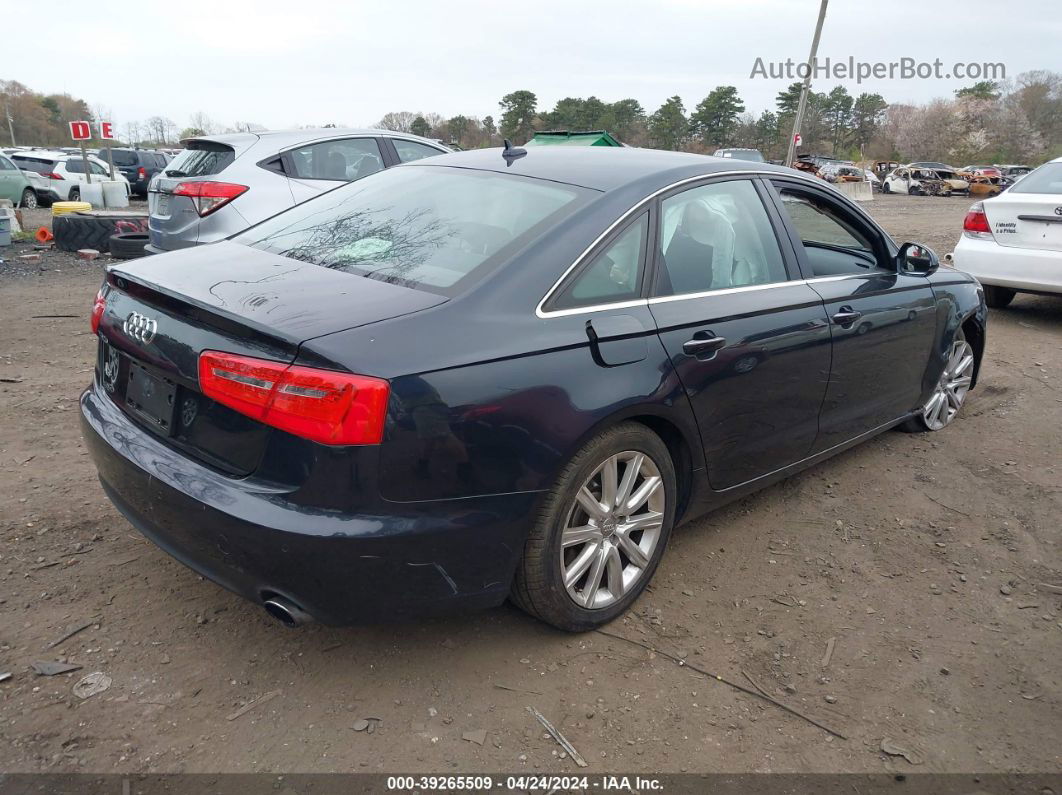 2014 Audi A6 2.0t Premium Черный vin: WAUGFAFC2EN123889