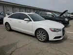 2013 Audi A6 Premium Plus White vin: WAUGFAFC3DN029177