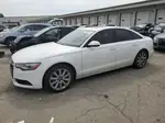 2013 Audi A6 Premium Plus White vin: WAUGFAFC3DN029177