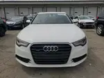 2013 Audi A6 Premium Plus White vin: WAUGFAFC3DN029177