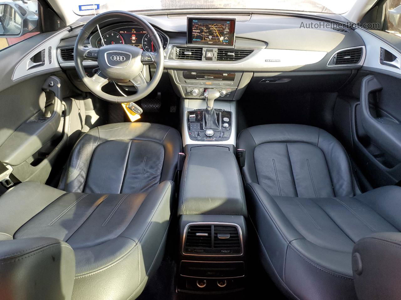 2013 Audi A6 Premium Plus Серебряный vin: WAUGFAFC3DN033536