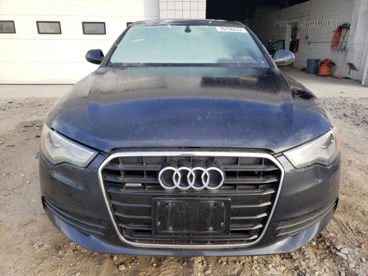 2013 Audi A6 Premium Plus Black vin: WAUGFAFC3DN085328