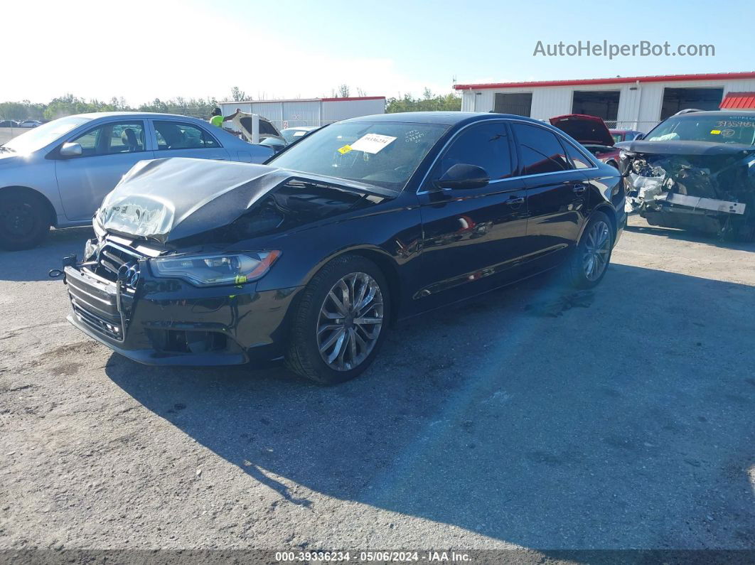 2013 Audi A6 2.0t Premium Black vin: WAUGFAFC3DN088889