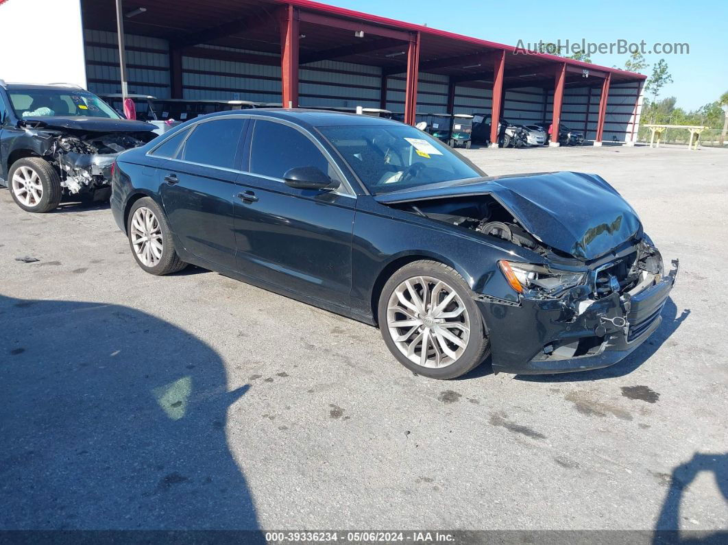 2013 Audi A6 2.0t Premium Black vin: WAUGFAFC3DN088889