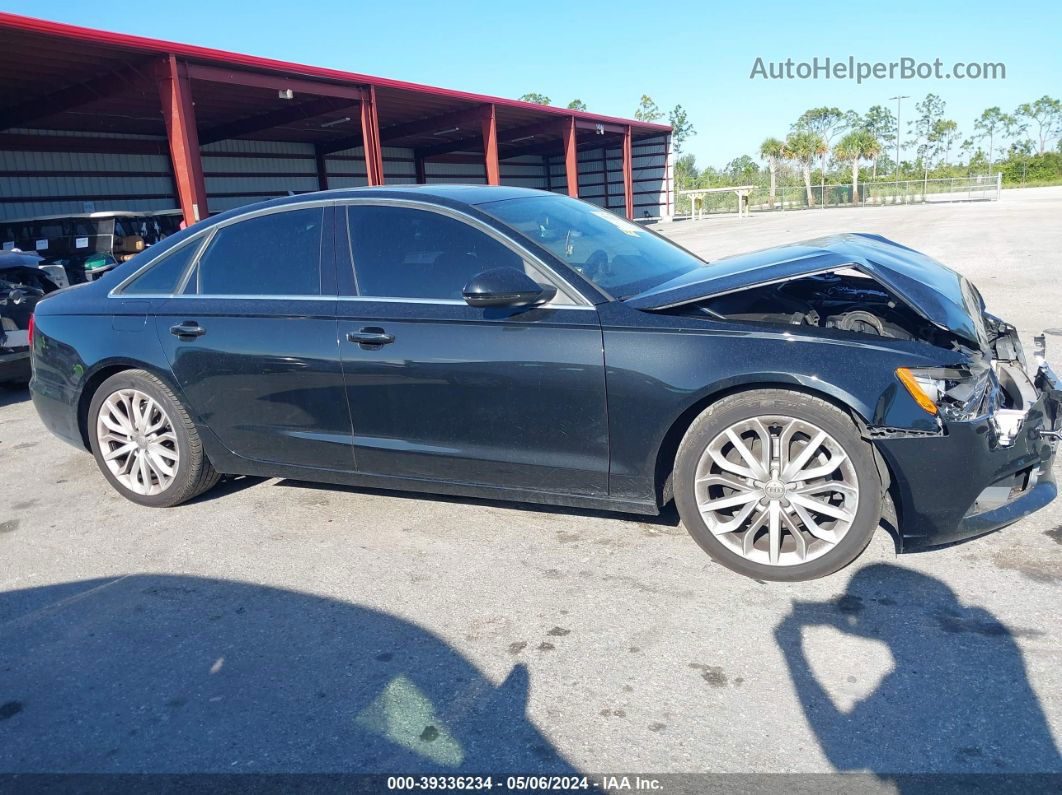 2013 Audi A6 2.0t Premium Black vin: WAUGFAFC3DN088889