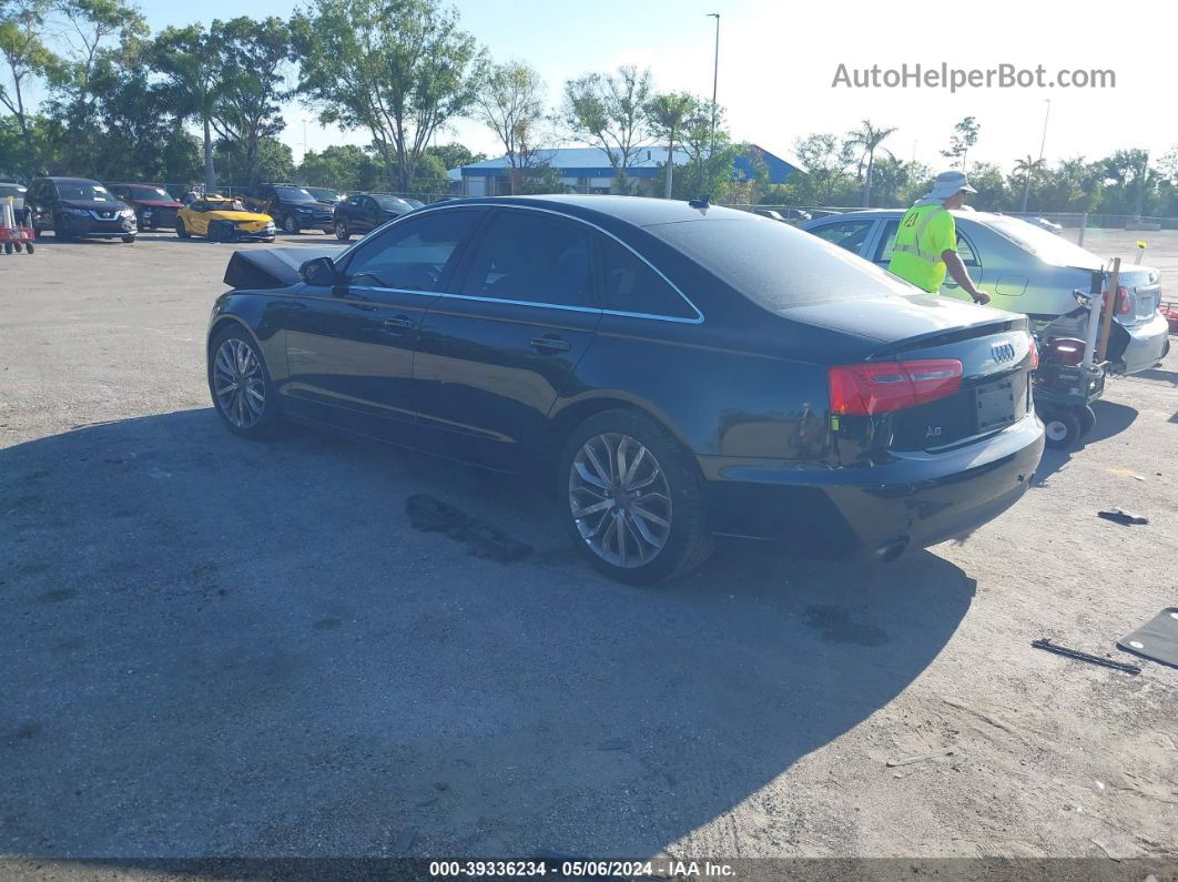 2013 Audi A6 2.0t Premium Black vin: WAUGFAFC3DN088889