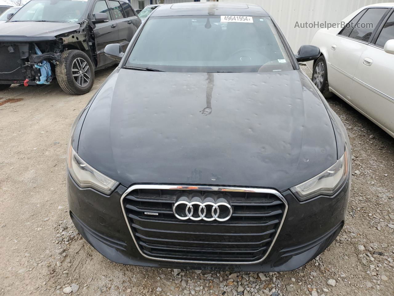 2014 Audi A6 Premium Plus Black vin: WAUGFAFC3EN061631