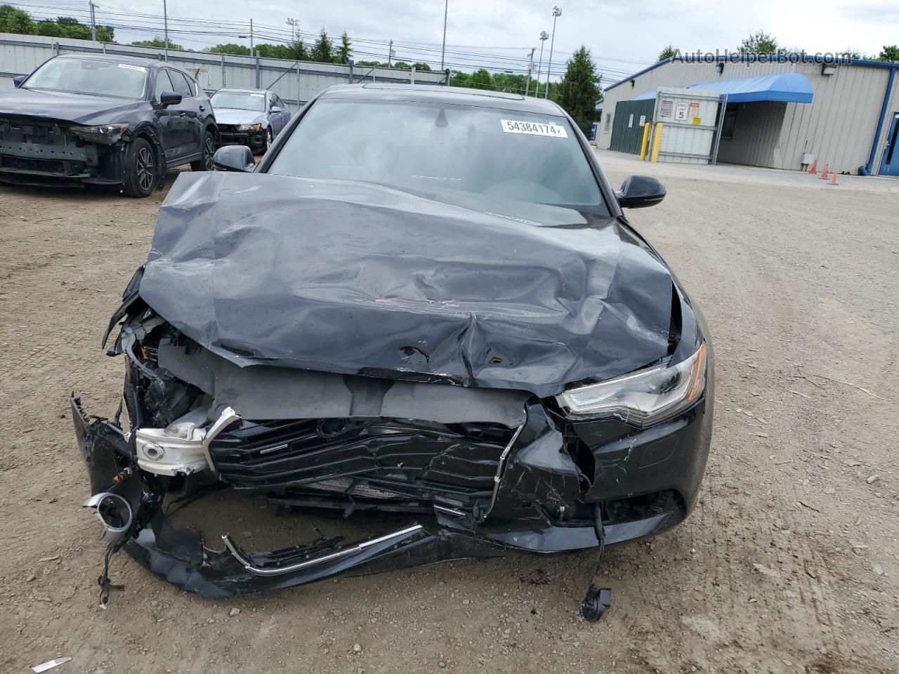 2014 Audi A6 Premium Plus Black vin: WAUGFAFC3EN075125