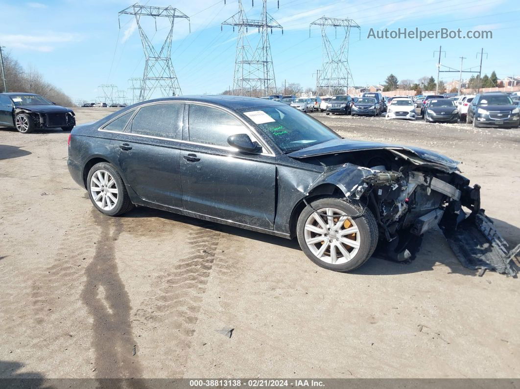 2014 Audi A6 2.0t Premium Black vin: WAUGFAFC3EN109225