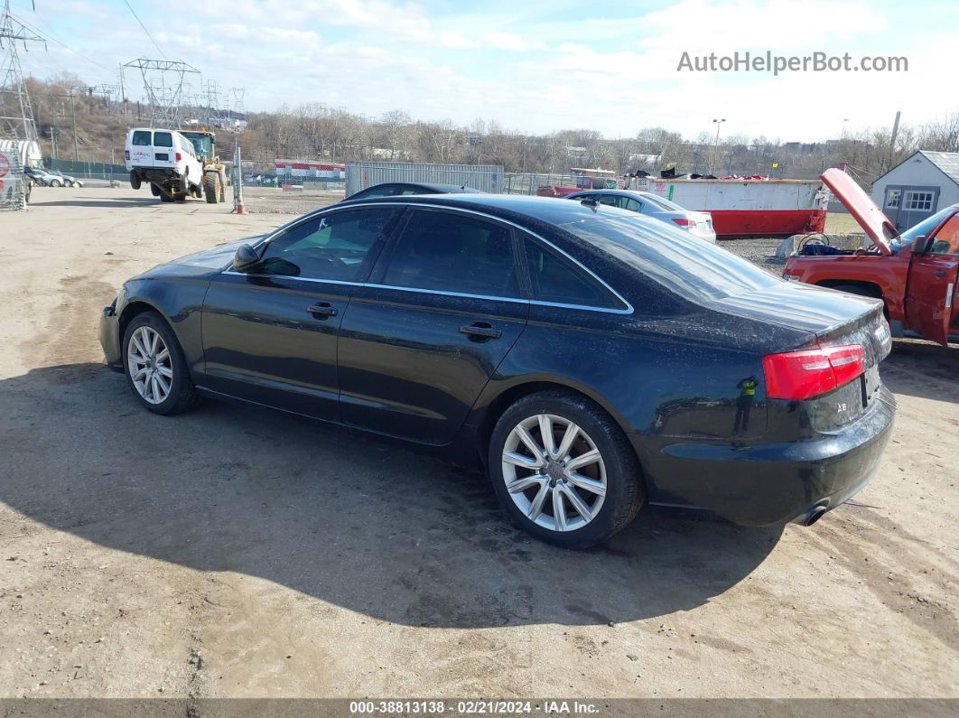 2014 Audi A6 2.0t Premium Black vin: WAUGFAFC3EN109225