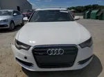 2014 Audi A6 Premium Plus White vin: WAUGFAFC3EN128244