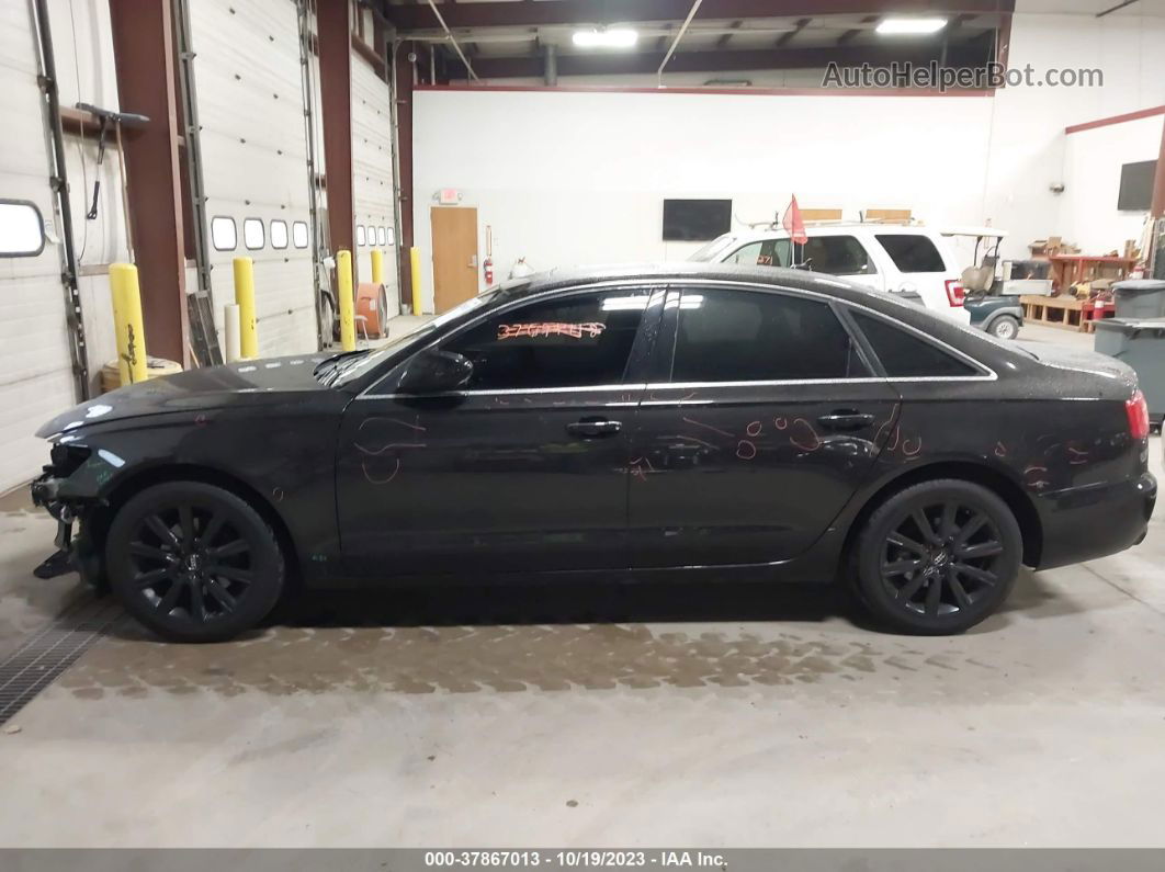 2013 Audi A6 2.0t Premium Plus Black vin: WAUGFAFC4DN029656