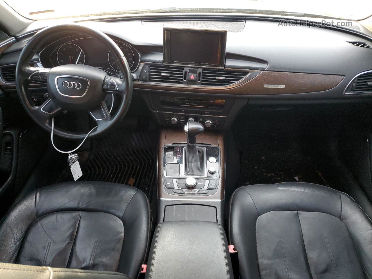 2013 Audi A6 Premium Plus Черный vin: WAUGFAFC4DN076296