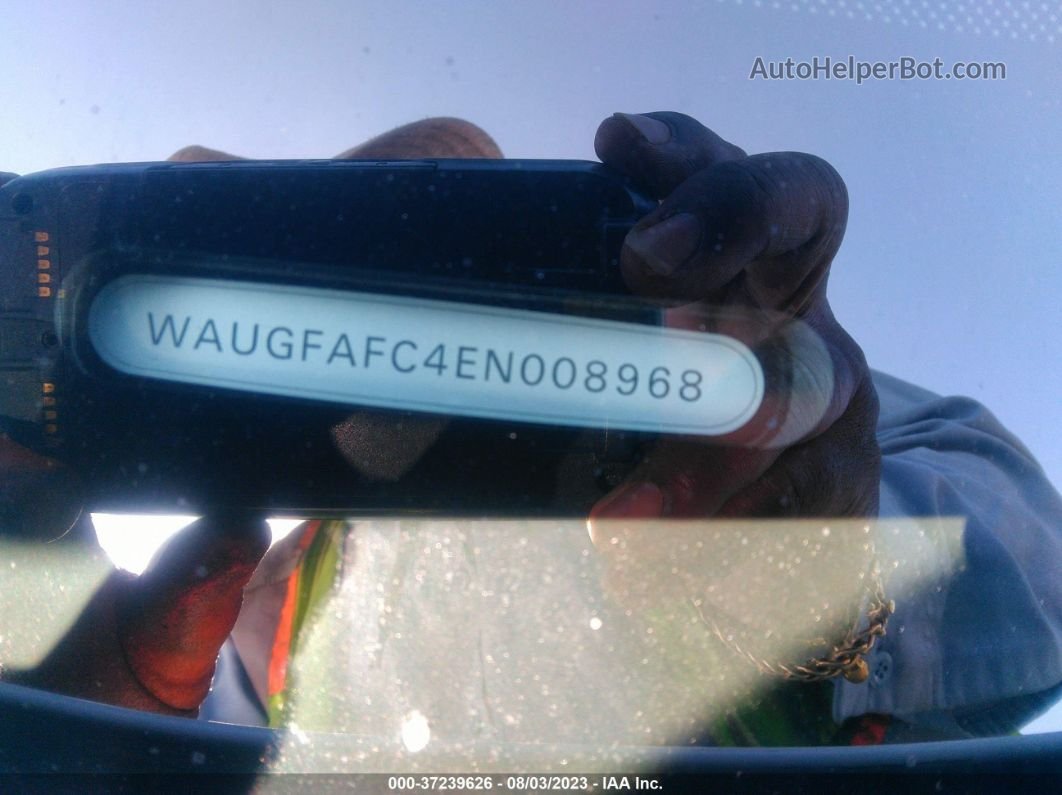 2014 Audi A6 2.0t Premium Plus White vin: WAUGFAFC4EN008968