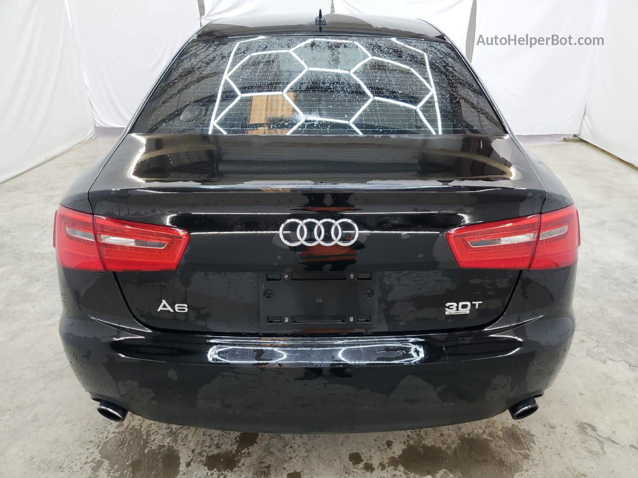 2014 Audi A6 Premium Plus Черный vin: WAUGFAFC4EN064859