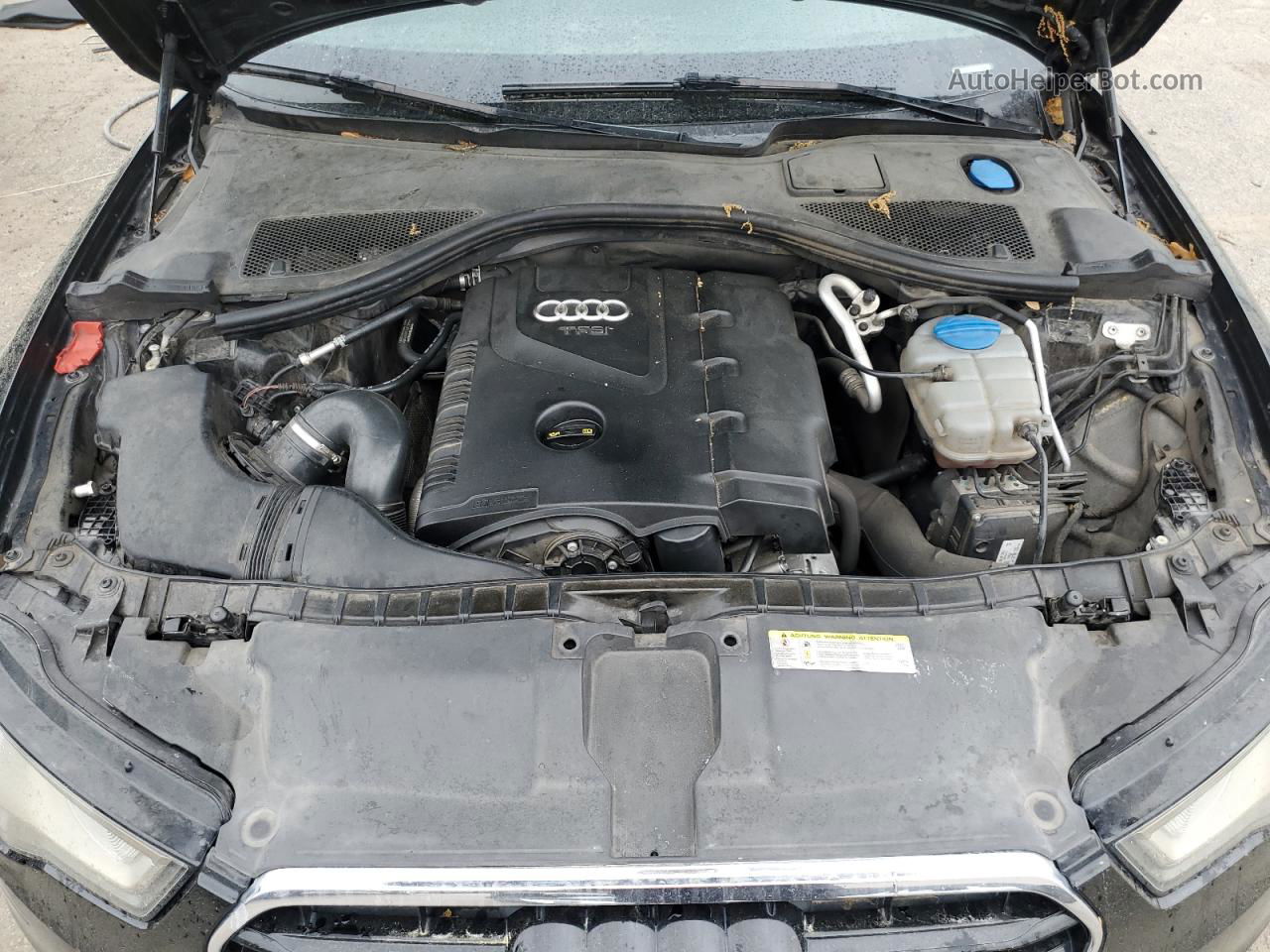 2014 Audi A6 Premium Plus Черный vin: WAUGFAFC4EN064859