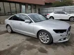 2014 Audi A6 Premium Plus Серебряный vin: WAUGFAFC4EN078180