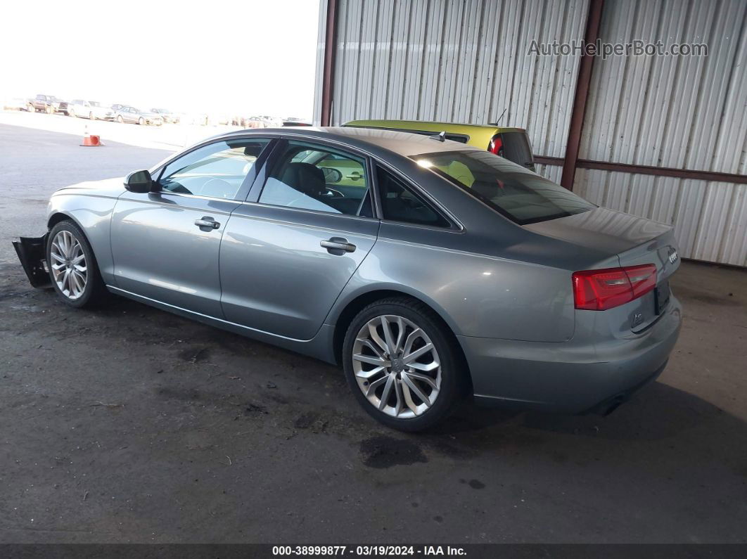 2014 Audi A6 2.0t Premium Gray vin: WAUGFAFC4EN123523