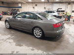 2013 Audi A6 2.0t Premium Gray vin: WAUGFAFC5DN021405