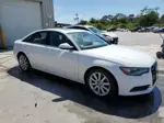 2013 Audi A6 Premium Plus White vin: WAUGFAFC5DN124551