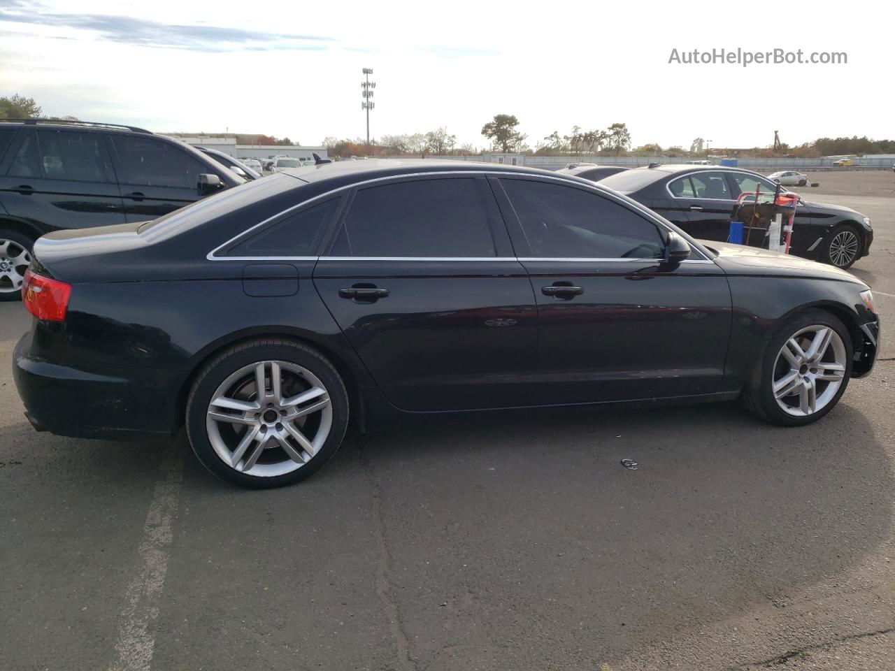 2014 Audi A6 Premium Plus Black vin: WAUGFAFC5EN019090