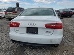 2014 Audi A6 Premium Plus White vin: WAUGFAFC5EN021776