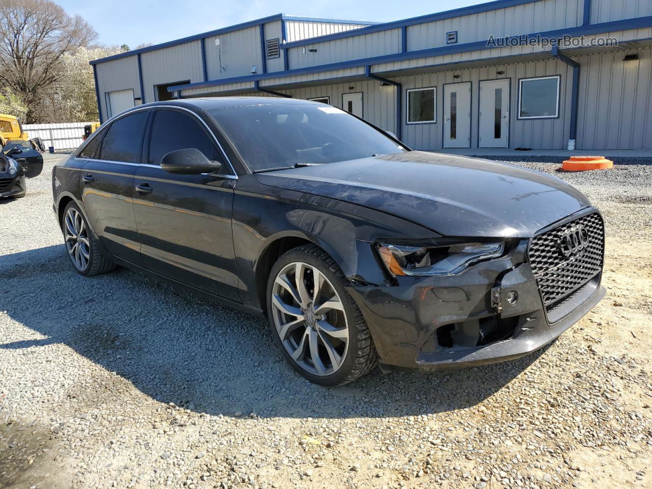 2014 Audi A6 Premium Plus Black vin: WAUGFAFC5EN109534