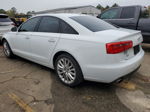 2014 Audi A6 Premium Plus White vin: WAUGFAFC6EN004145