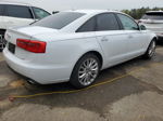 2014 Audi A6 Premium Plus White vin: WAUGFAFC6EN004145