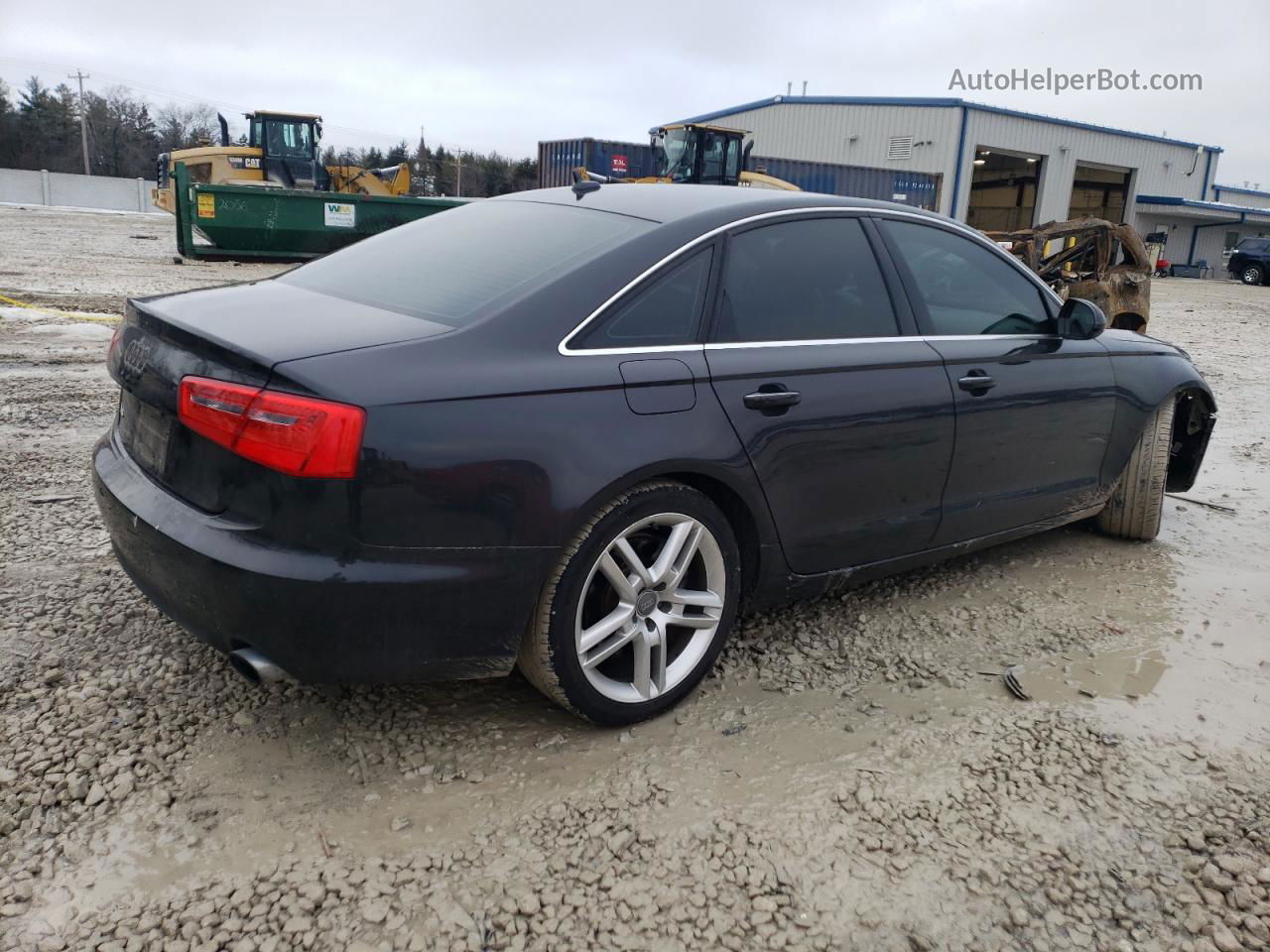 2014 Audi A6 Premium Plus Gray vin: WAUGFAFC6EN047920