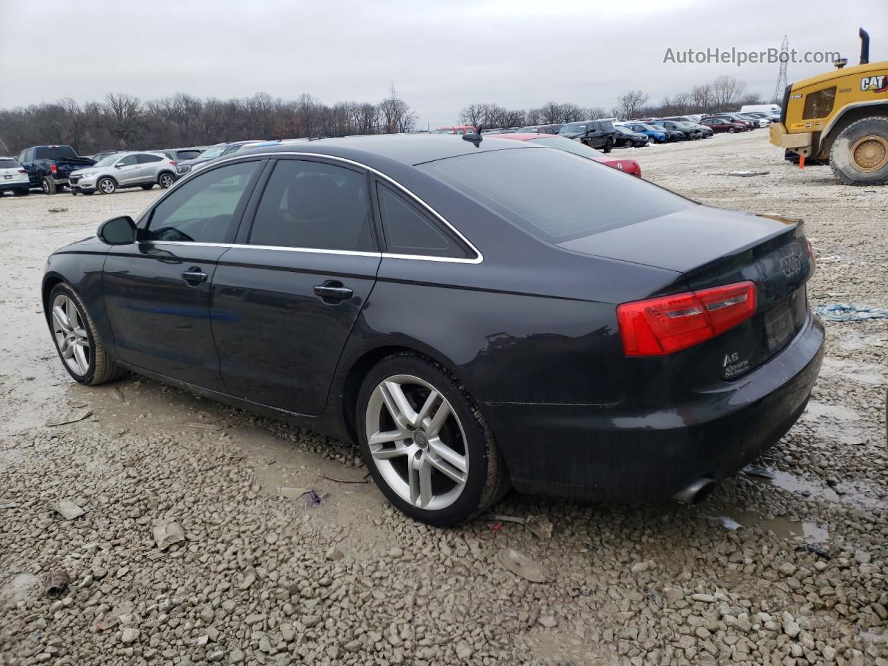 2014 Audi A6 Premium Plus Gray vin: WAUGFAFC6EN047920