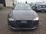 2013 Audi A6 Premium Plus Gray vin: WAUGFAFC7DN004363