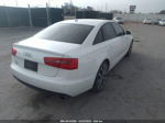 2013 Audi A6 2.0t Premium White vin: WAUGFAFC7DN026072