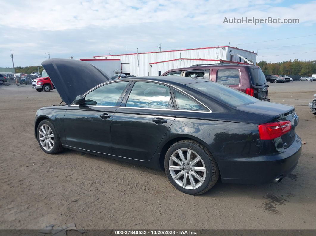 2013 Audi A6 2.0t Premium Plus Black vin: WAUGFAFC7DN076891