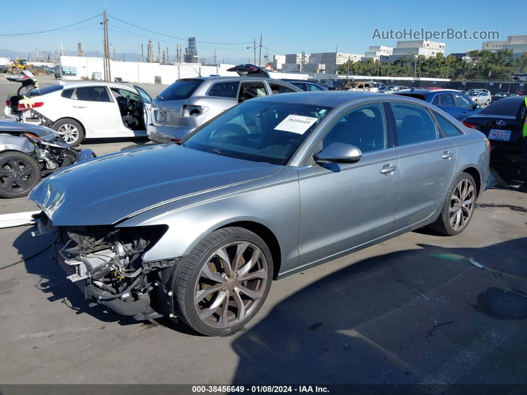 2013 Audi A6 2.0t Premium Gray vin: WAUGFAFC7DN101790